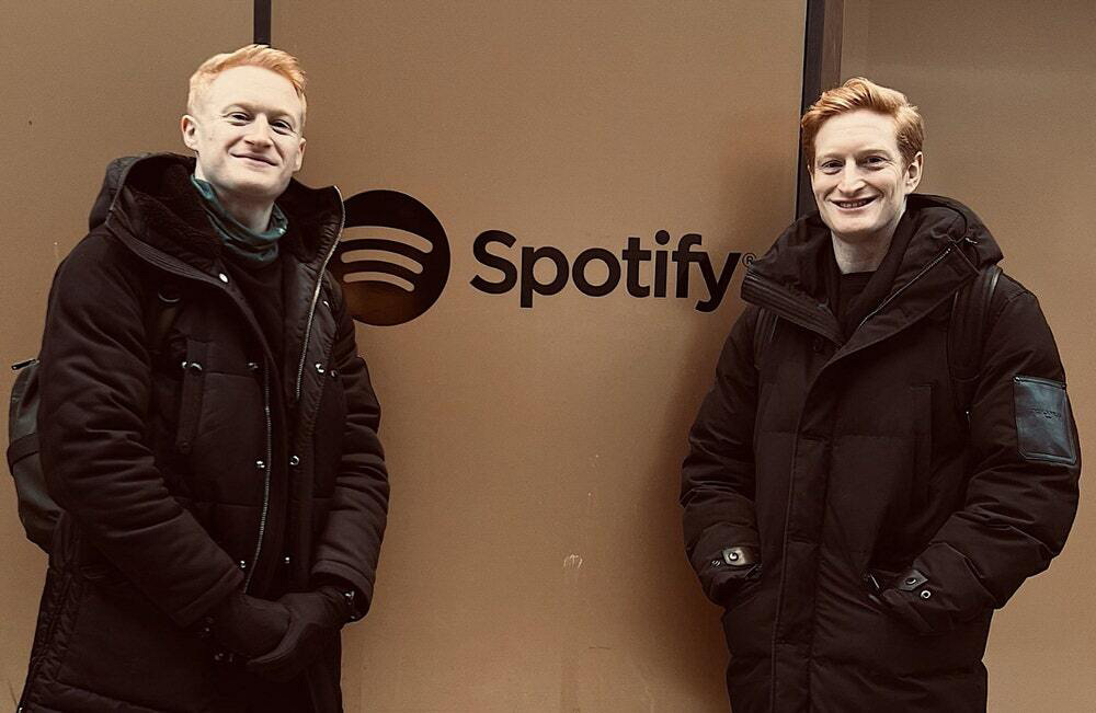 Austen and Scott at Spotify